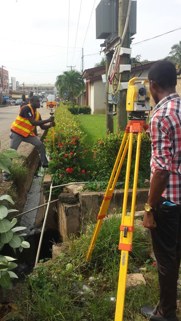 Airban Engineering surveying team at work