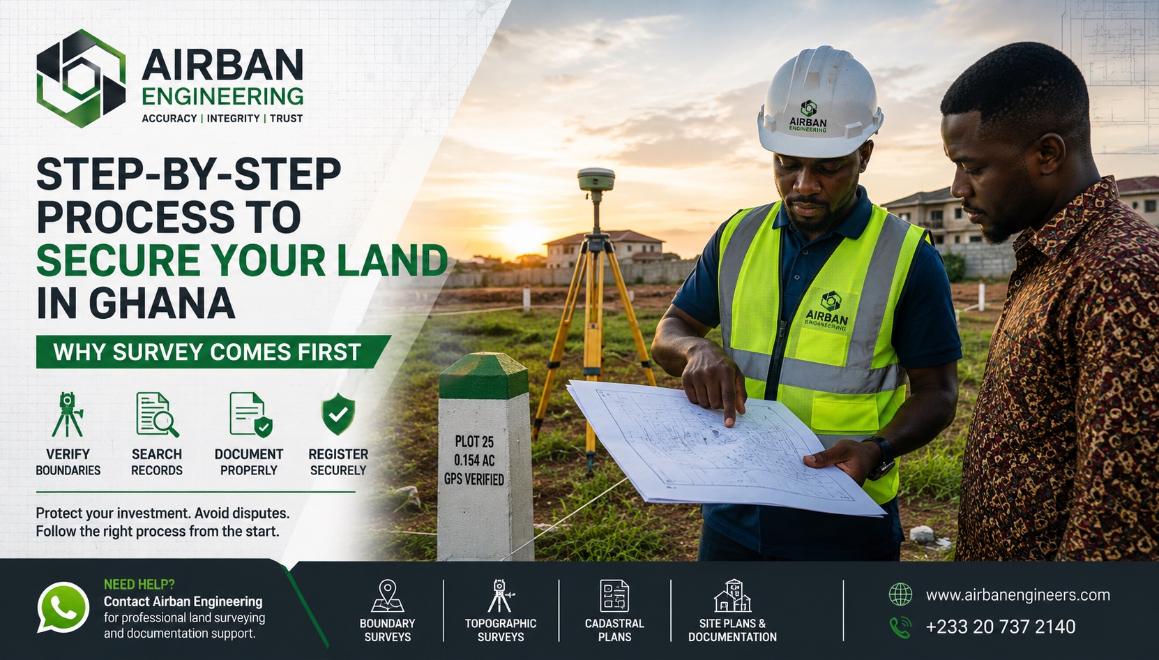 Land registration process in Ghana