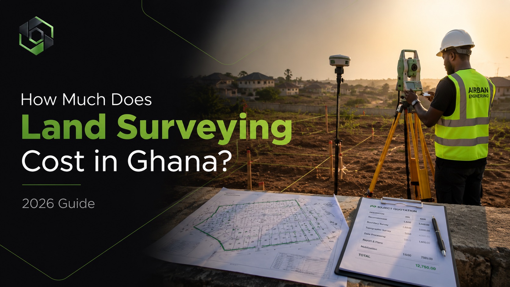 Land surveying cost in Ghana