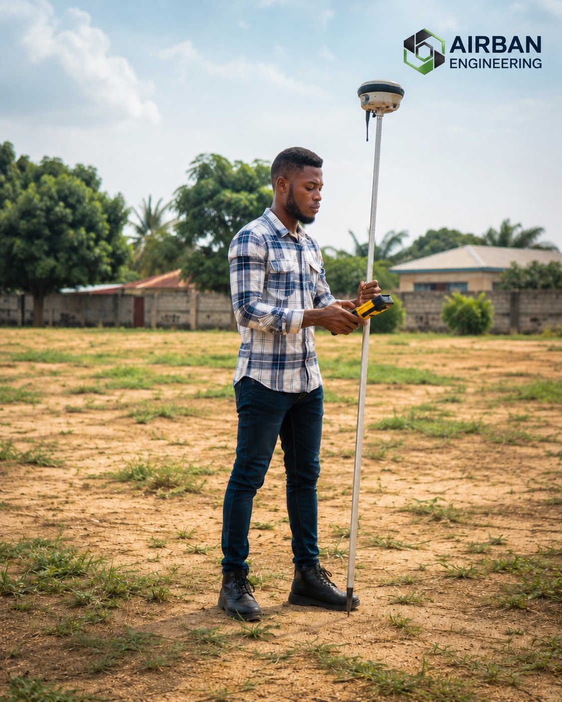 Land survey process in Ghana