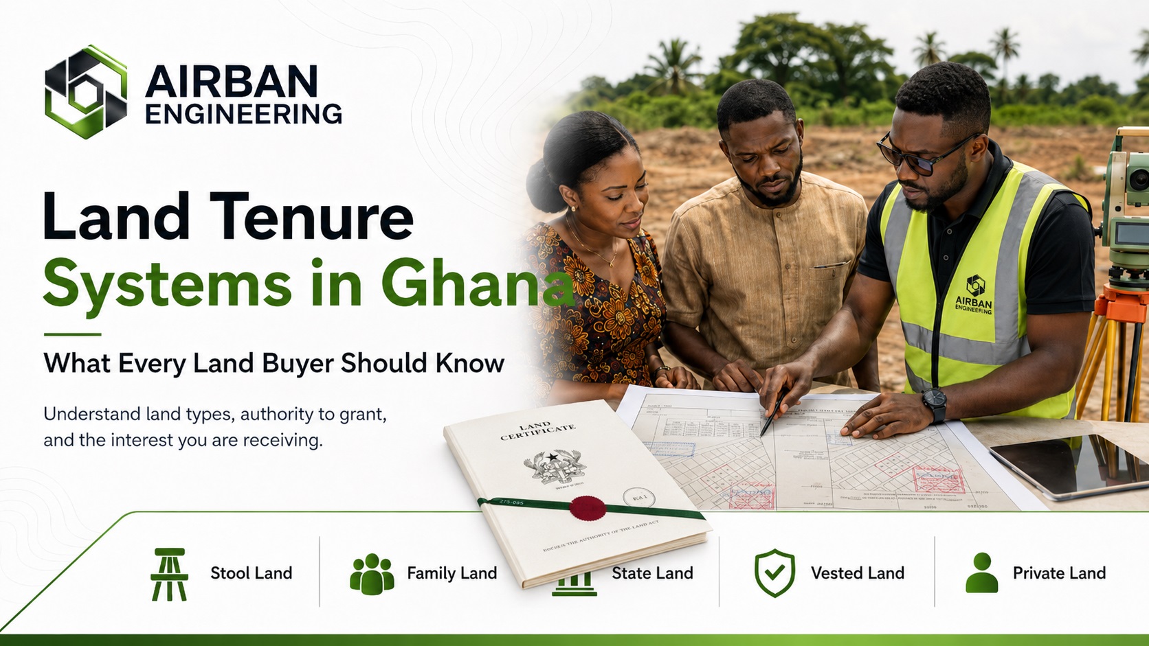 Land tenure systems in Ghana explained for land buyers